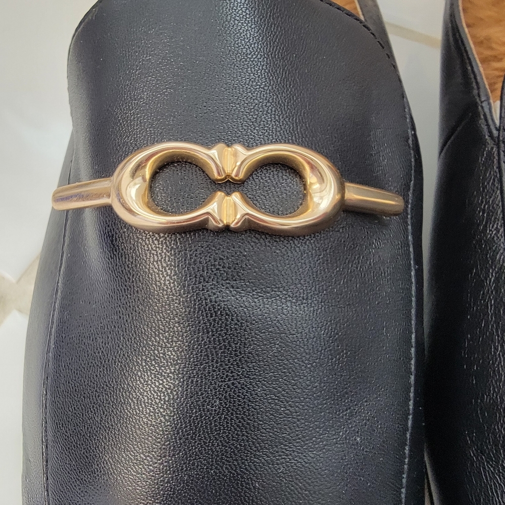 Coach Leather Slip Ons - Picture 3 of 16